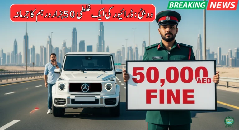 Dubai Man Fined AED 50,000 for Breaking This Single Traffic Rule