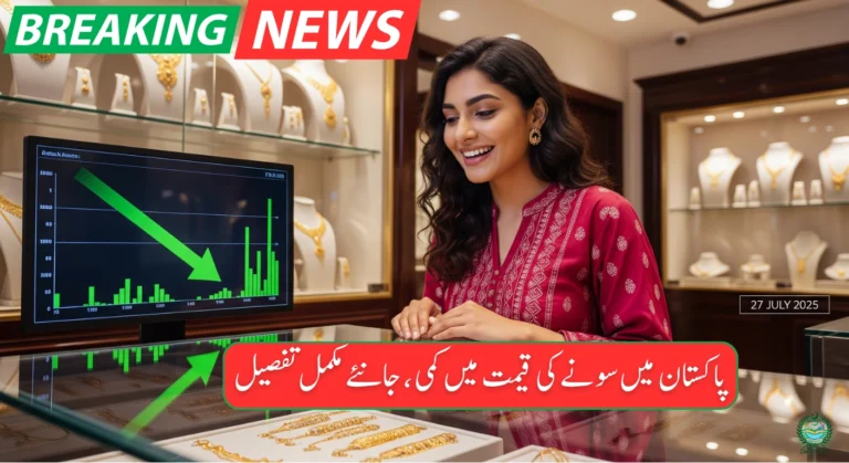 Gold Price Drops by Rs. 8,500 Per Tola in Just Three Days – Latest Rates (27 July 2025)