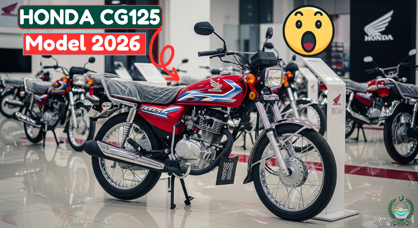 Honda CG 125 Model 2026 Launch Date, Price, Features and Sticker Updates