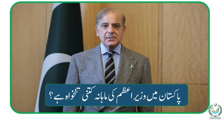 Prime Minister (PM) Monthly Salary in Pakistan – 2025 Updated Details